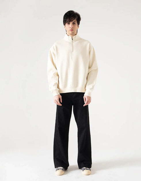 ZIPPER MOCK NEXT SWEATSHIRT